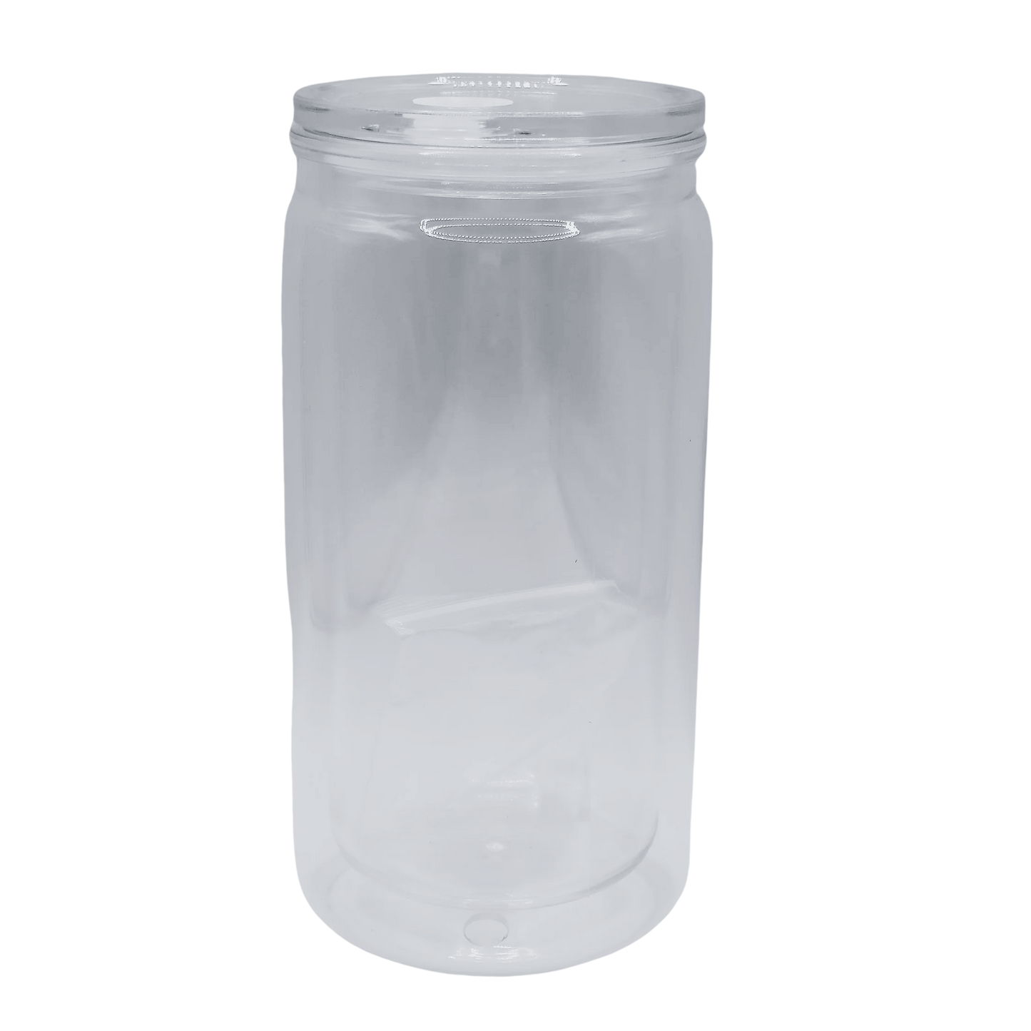 Vaso para Snow Globe 16oz acrílico tipo lata