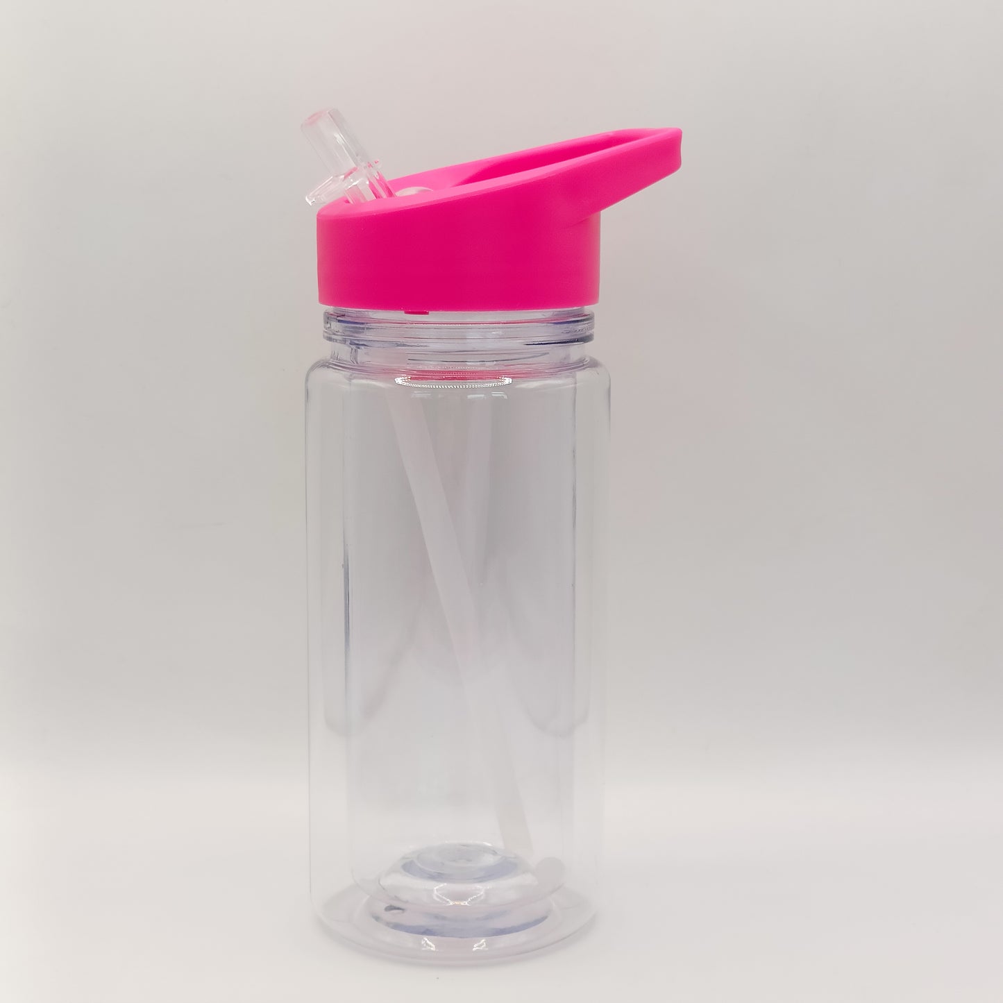 Botella de agua 12oz popote retractil para Snow Globe!!