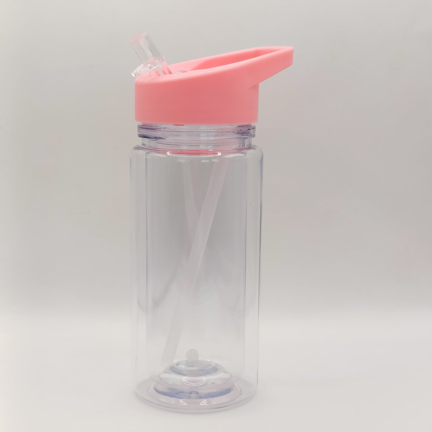 Botella de agua 12oz popote retractil para Snow Globe!!