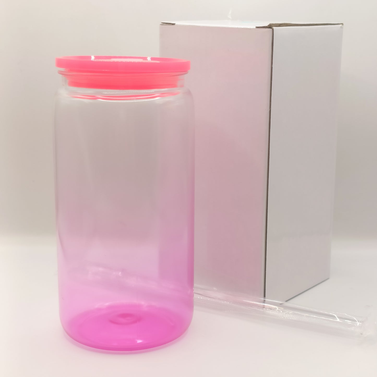 Vaso tipo Lata Ombré acrílico 16oz