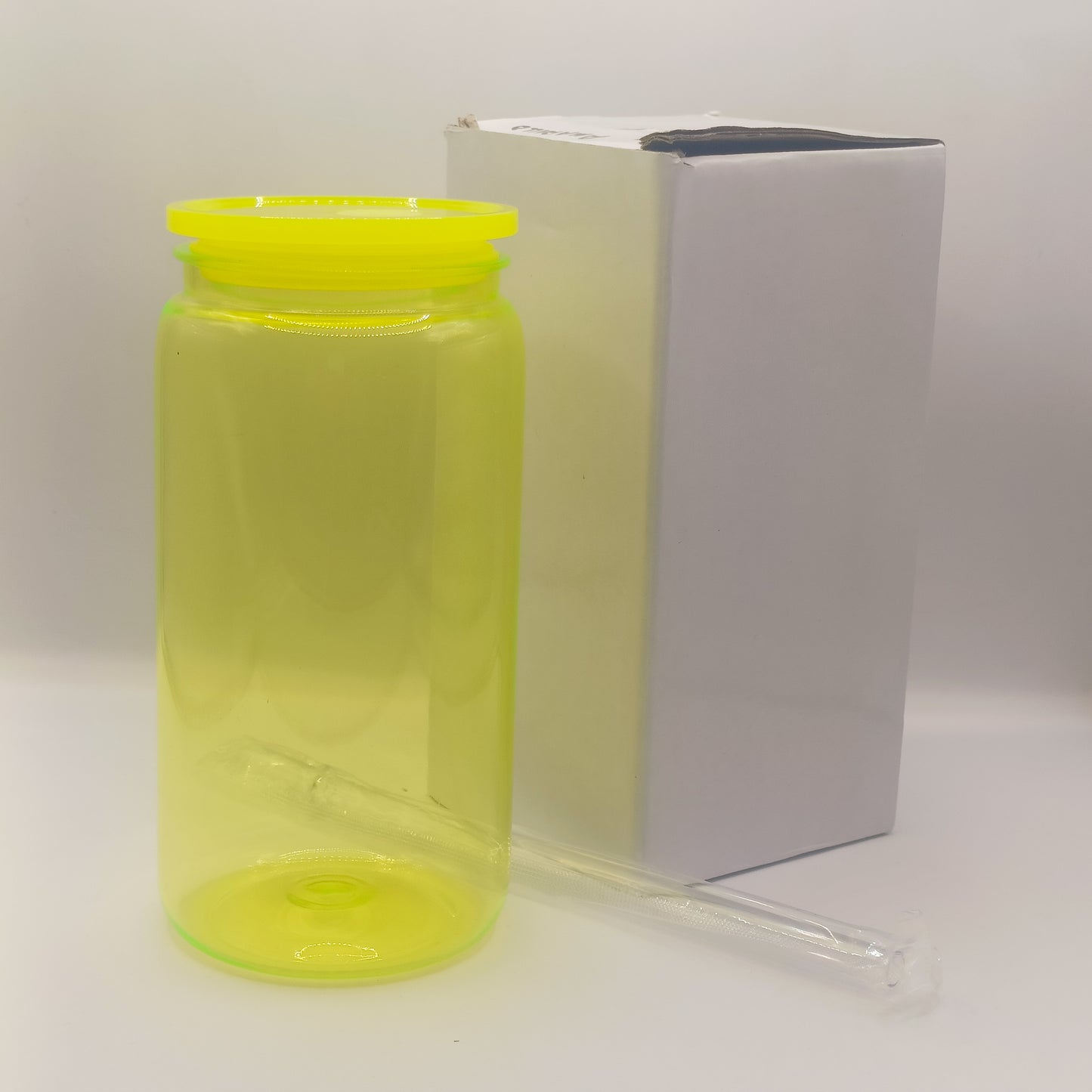 Vaso tipo Lata Neón acrílico 16oz