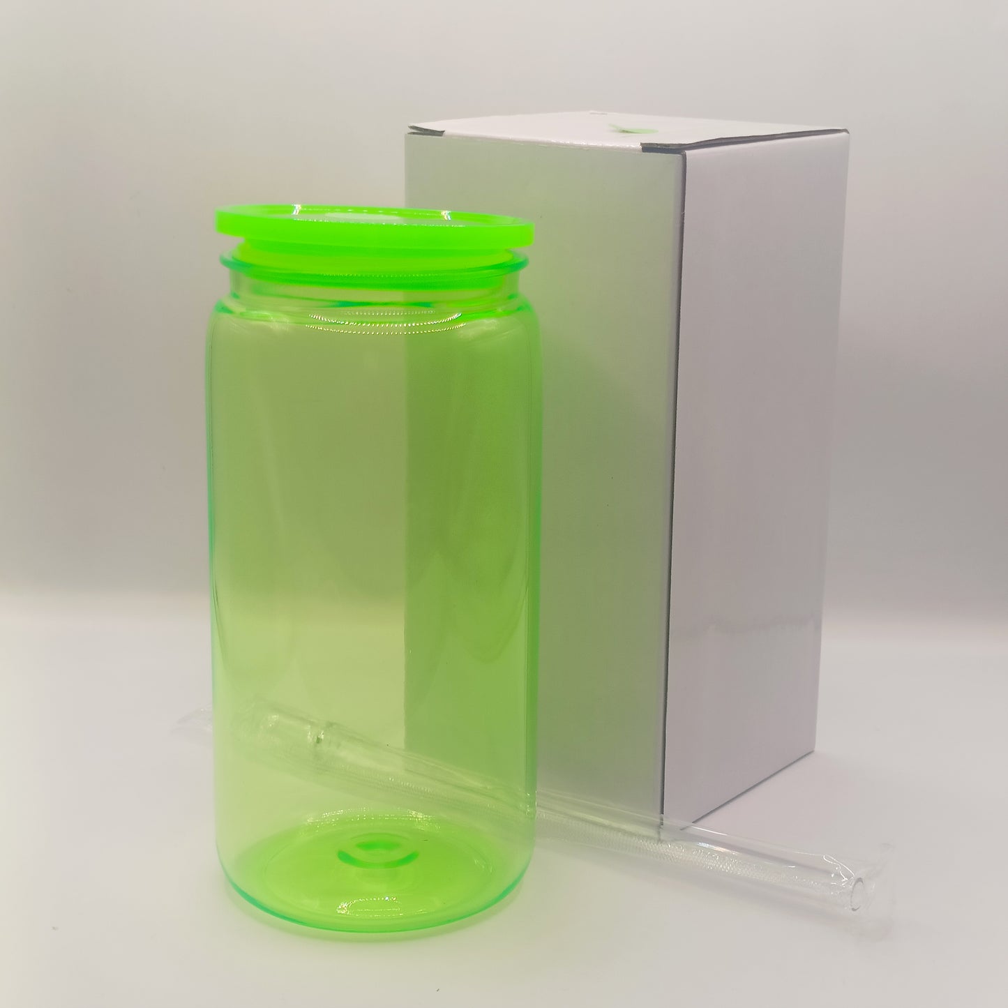 Vaso tipo Lata Neón acrílico 16oz