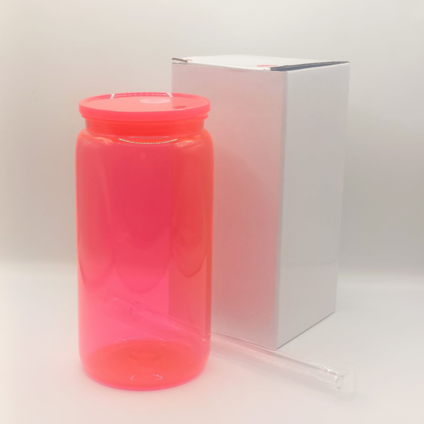 Vaso tipo Lata Neón acrílico 16oz
