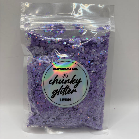 Chunky Glitter LAVANDA
