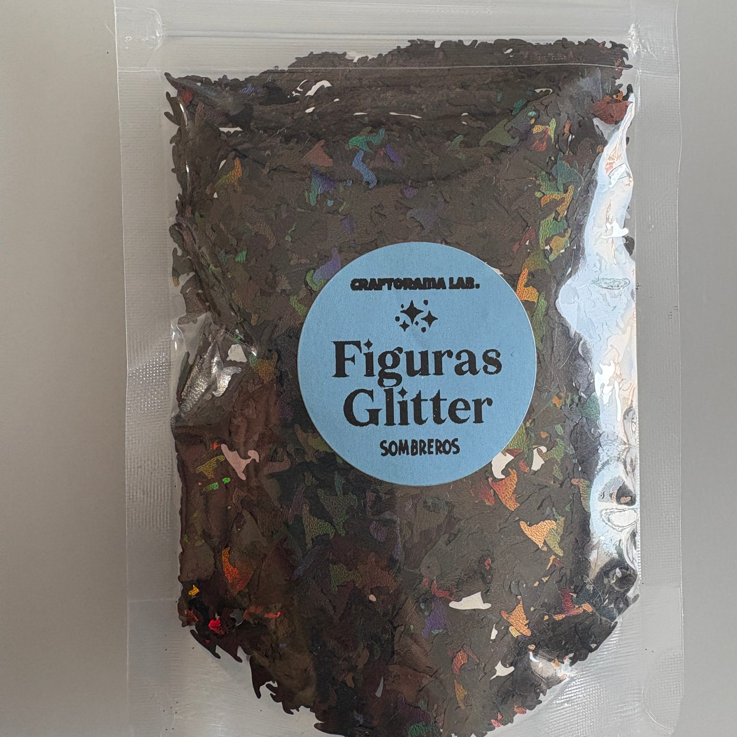 Figuras Glitter SOMBREROS