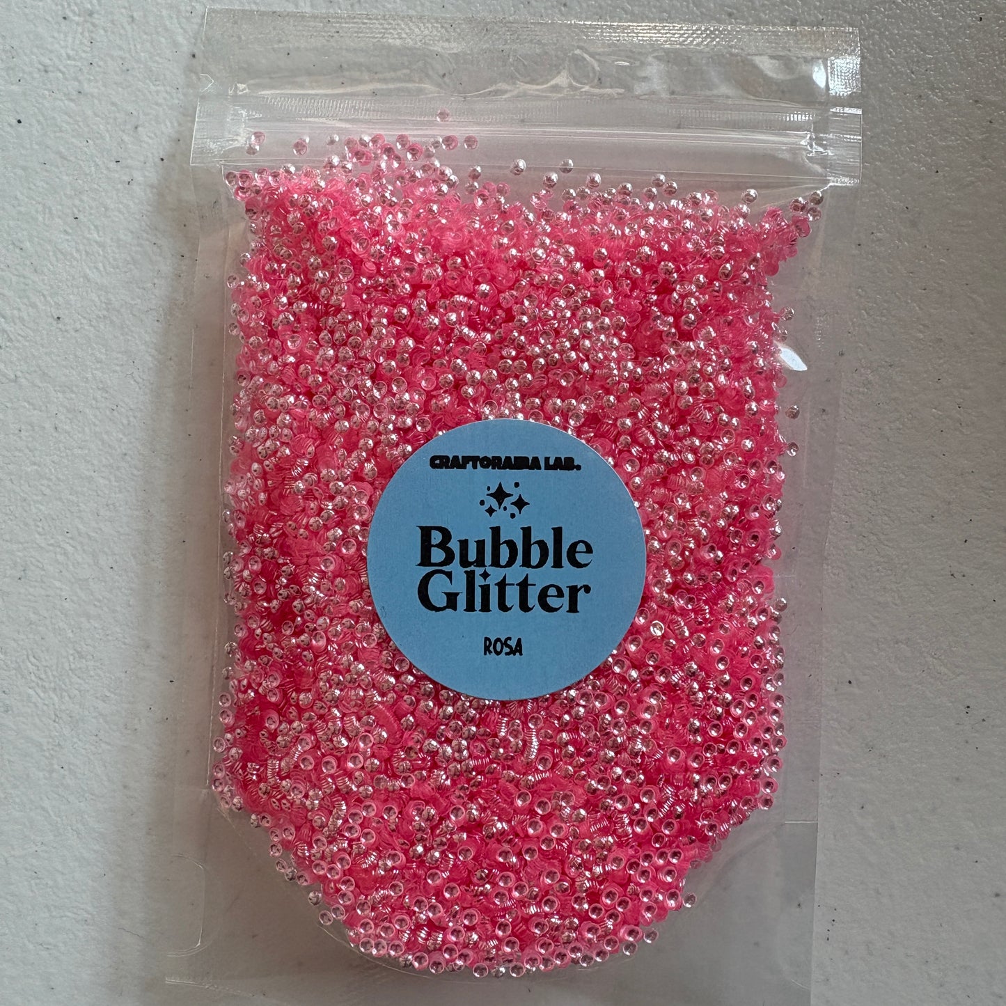 Bubble Glitter ROSA