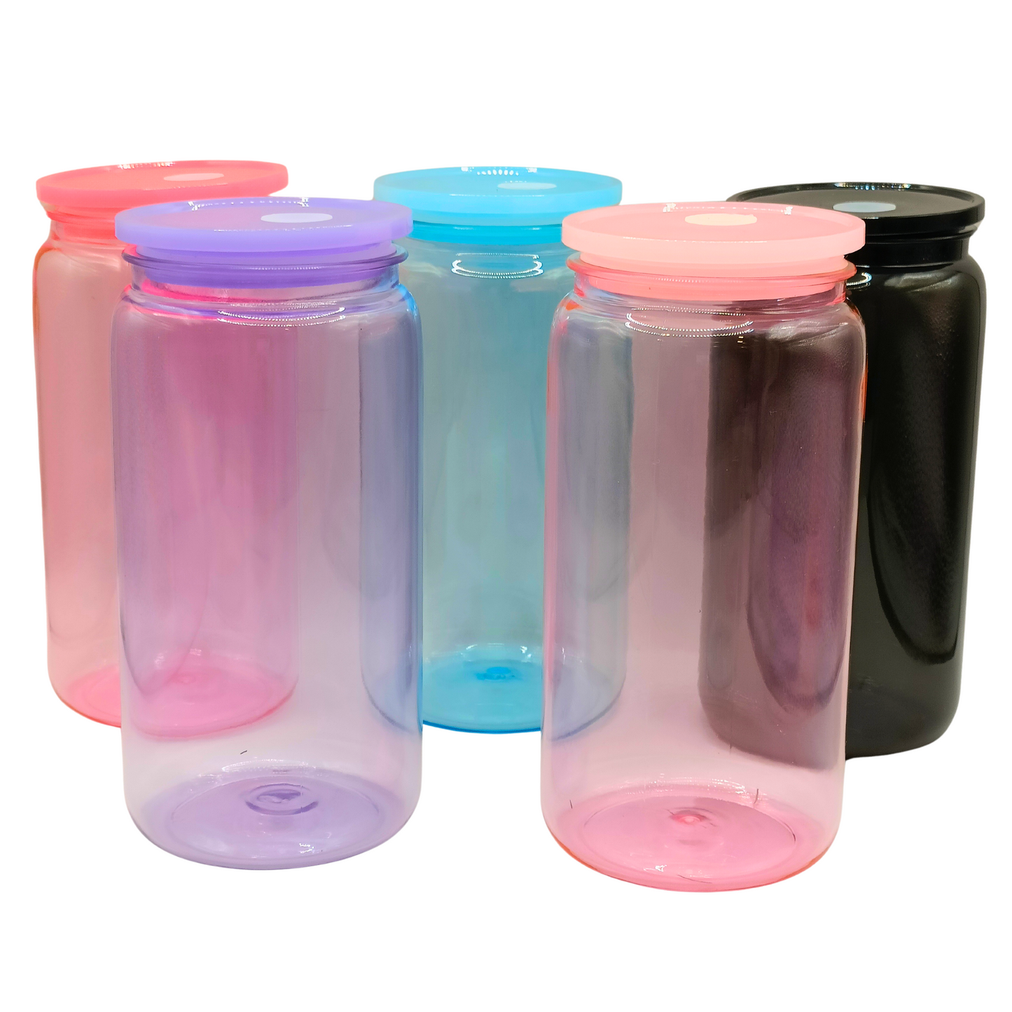 Vaso tipo Lata Jelly acrílico 16oz