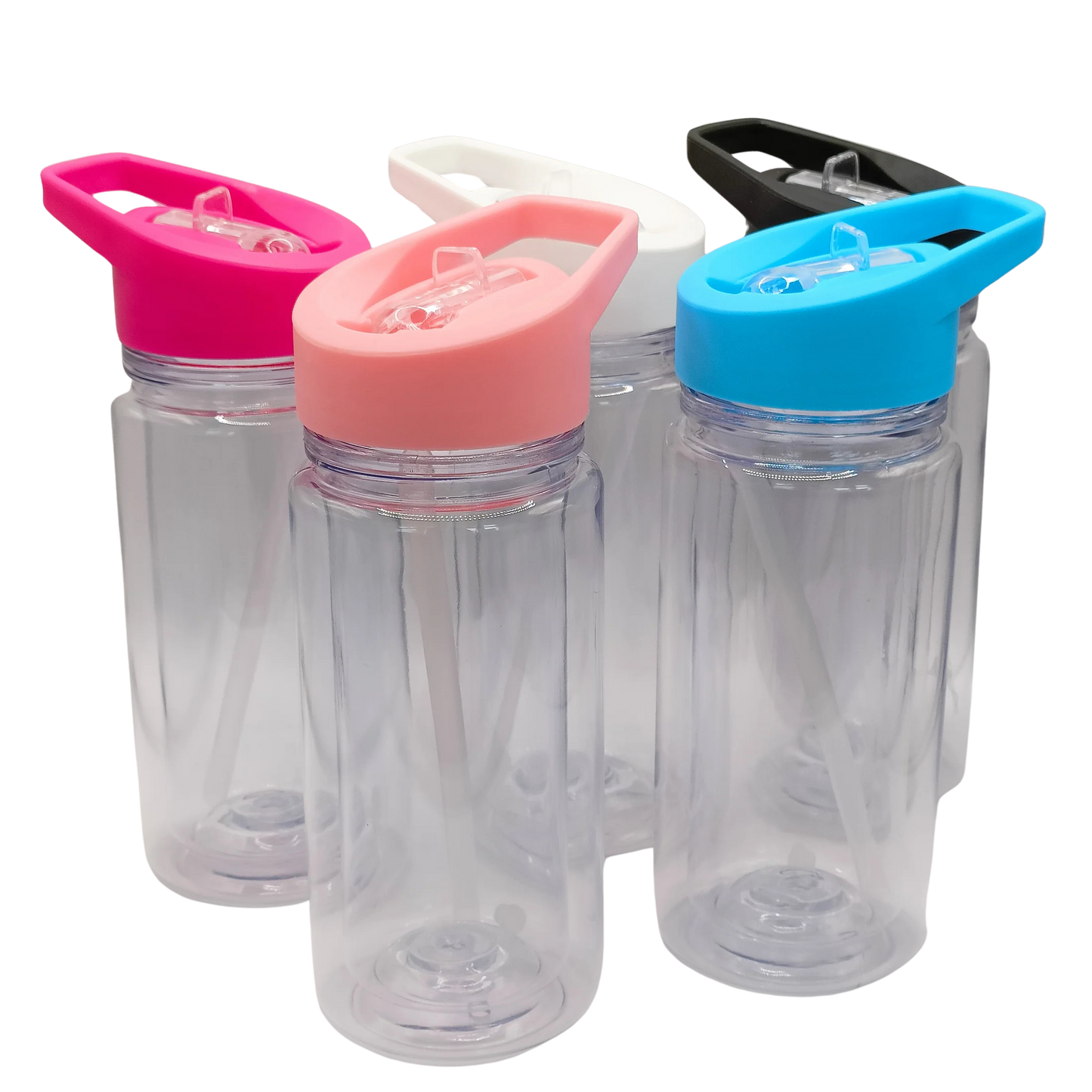 Botella de agua 12oz popote retractil para Snow Globe!!