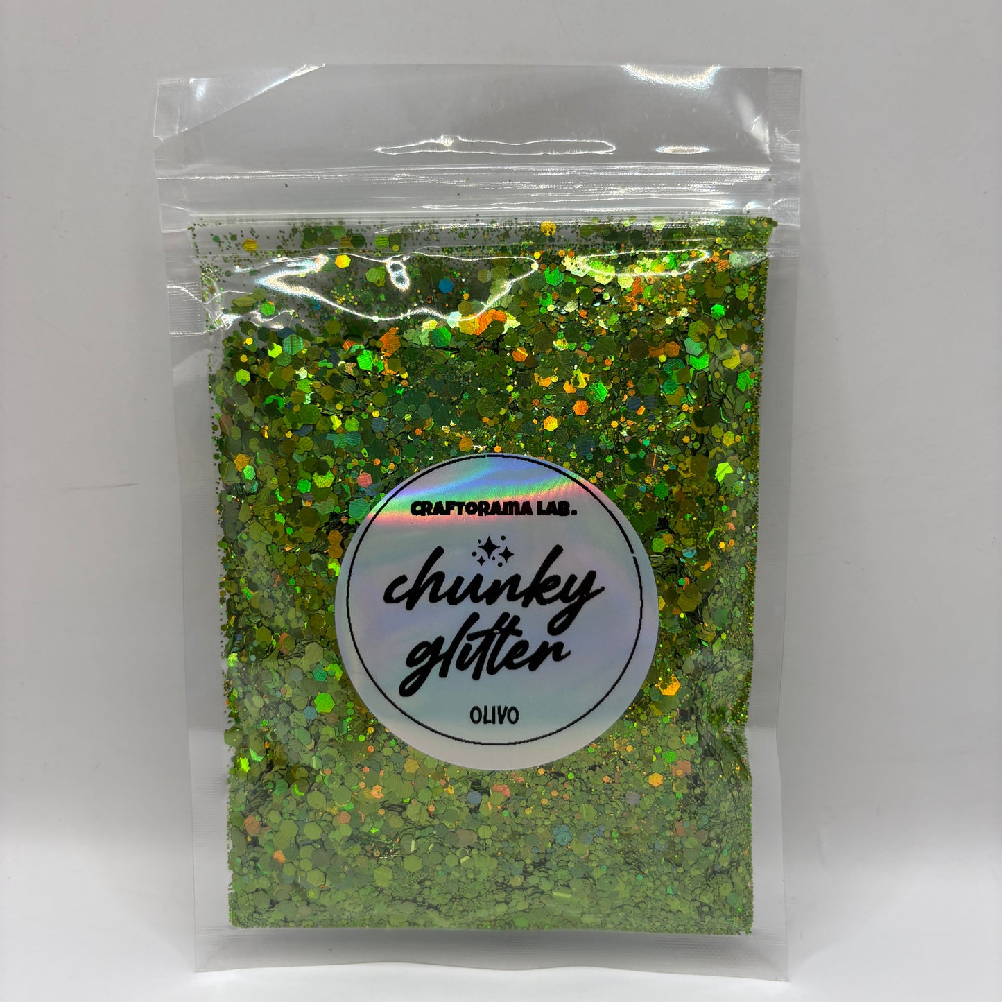 Chunky Glitter OLIVO