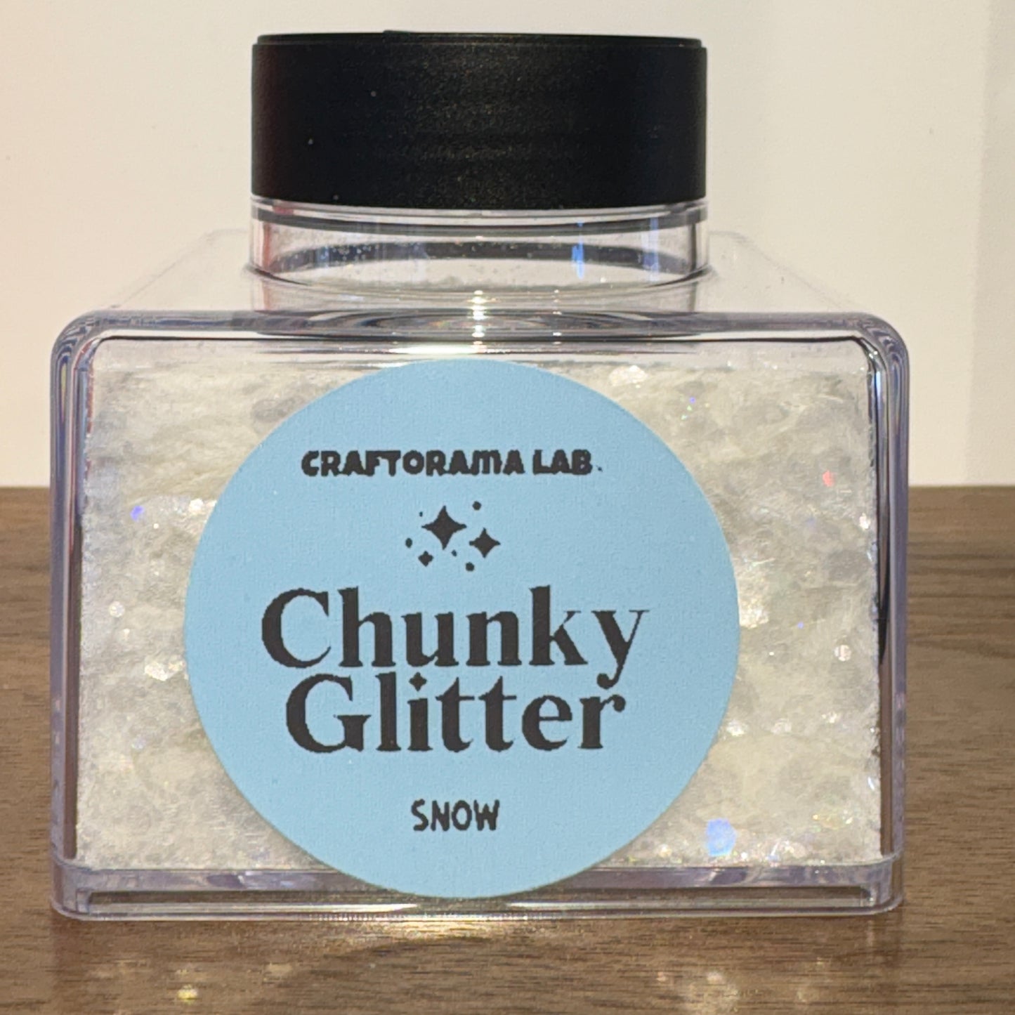Chunky Glitter BLANCO SNOW