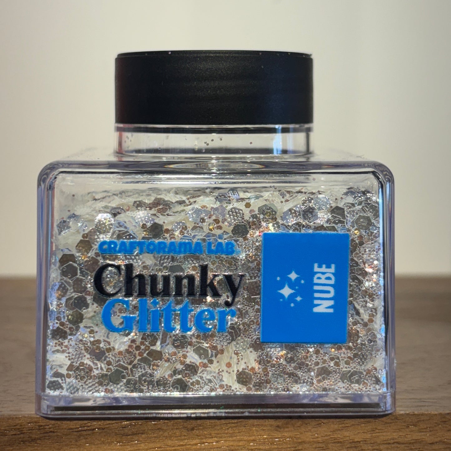 Chunky Glitter BLANCO NUBE