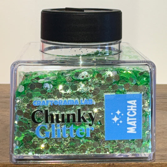 Chunky Glitter VERDE MATCHA