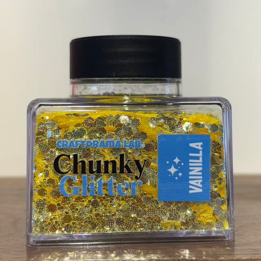 Chunky Glitter AMARILLO VAINILLA