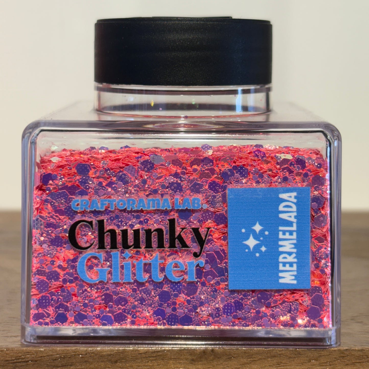 Chunky Glitter ROSA MERMELADA