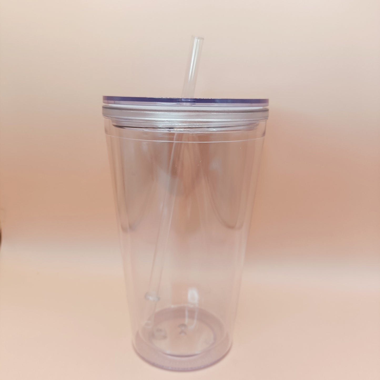 Vaso Acrílico Doble Fondo 16oz