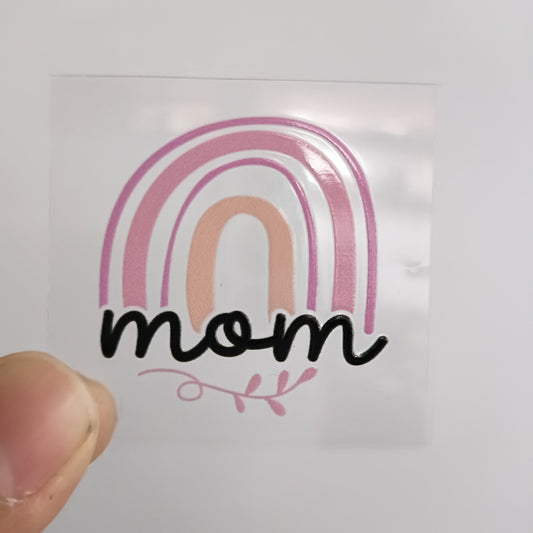 Transfer UVDTF Mom Rainbow MINI