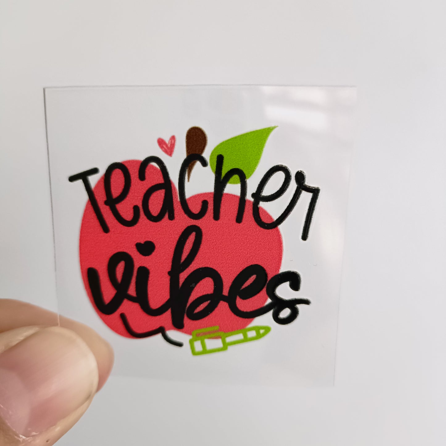 Transfer UVDTF Teacher vibes MINI