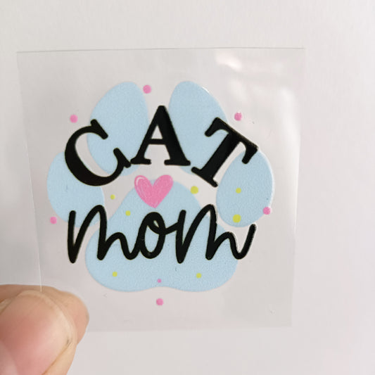 Transfer UVDTF Cat Mom MINI