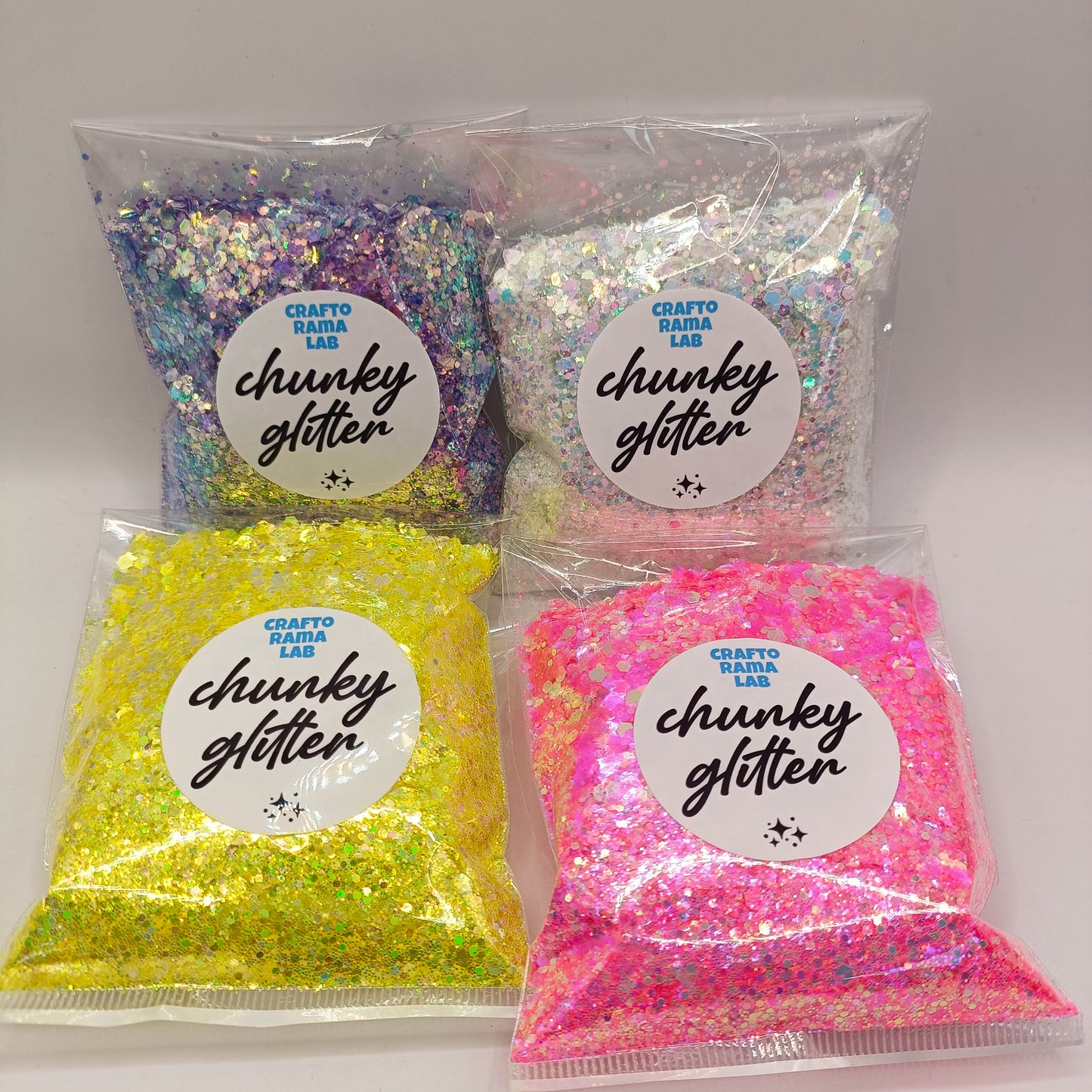 Chunky Glitter GLOW IN THE DARK COLLECTION