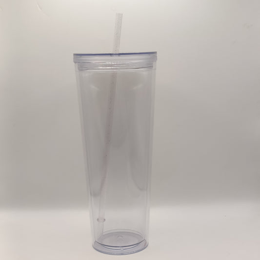 Vaso Acrílico Doble Fondo 24oz