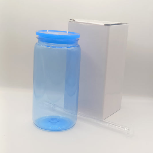 Vaso tipo Lata Neón acrílico 16oz