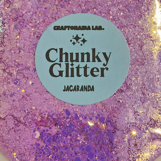 Chunky Glitter JACARANDA