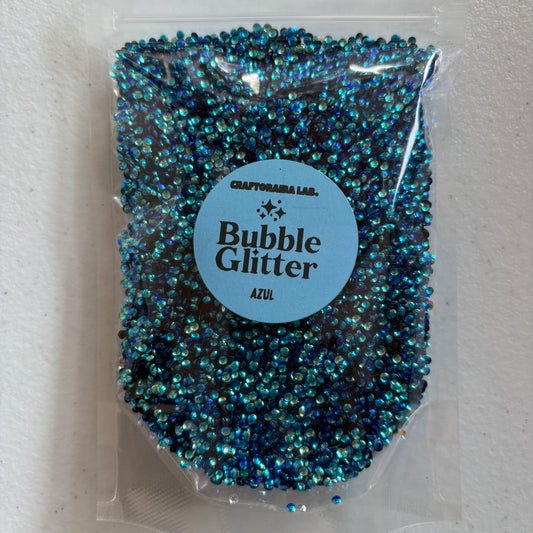 Bubble Glitter AZUL