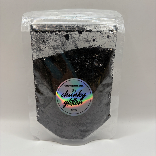 Chunky Glitter NEGRO