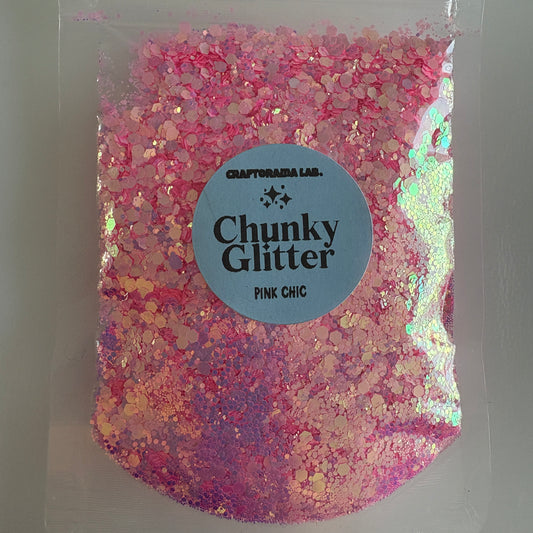 Chunky Glitter PINK CHIC